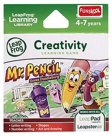 Leap Frog Creativity Learning Game Mr Pencil Saves Doodleburg