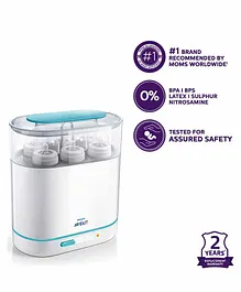 Avent 3-in-1 Electric Steam Sterilizer - Capacity 6 bottles