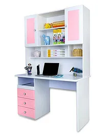 Alex Daisy Wooden Study Table French - Pink