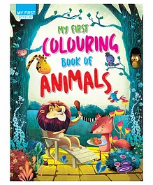 My First Colouring Book Of Animals - English