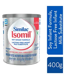 Similac Isomil Lactose Free Infant Milk Substitute - 400 gm