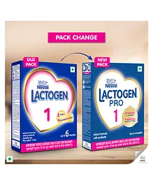 Nestle LACTOGEN Pro 1, Infant Formula Up To 6 Months with Probiotic and Prebiotics Bag-In-Box Pack - 400 g
