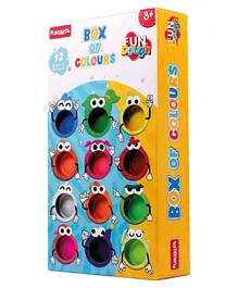 Fun Dough Funskool Box Of Color - 12 Color (Color May Vary)