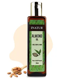Inatur Sweet Almond Oil - 200 ml