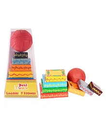 Desi Toys Seven Stone Lagori Game - Multicolor