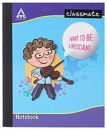 Classmate Notebook Double Lines Ruling - 172 Pages