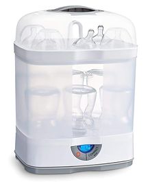 Chicco Baby Feeding Bottle Sterilizer 3 in 1 for 6 Bottles & Accessories