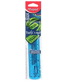 Maped Twist And Flex Scale Blue - 15 cm ( Color May Vary )