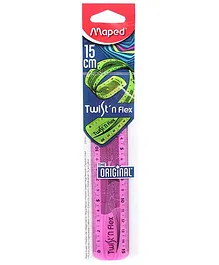 Maped Twist And Flex Scale Pink - 15 cm