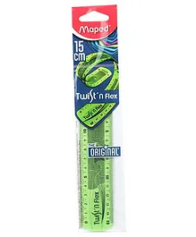 Maped Twist And Flex Scale Green - 15 cm