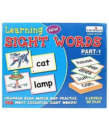 Creative Learning Sight Words Part 1 - Blue