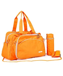 My Milestones Diaper Bag Duo Detach - Orange