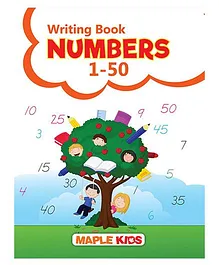 Number Writing 1 to 50 - English