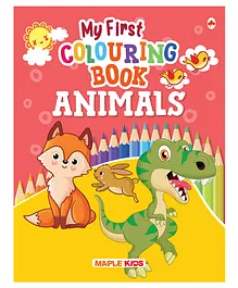 Colouring Book Animals - English