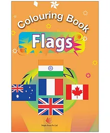 Colouring Book Flags - English