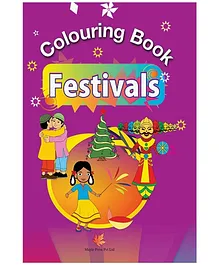 Colouring Book Of Festivals - English