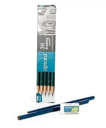 Apsara 3H Grade Pencils - Pack Of 10