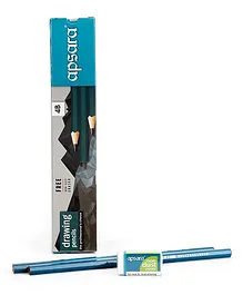 Apsara 4B Grade Graphite Pencils - Pack of 10