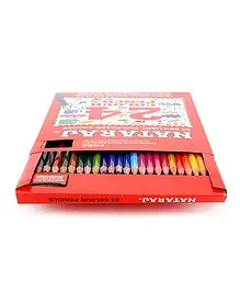 Nataraj Color Pencils - 24 Assorted Colors 