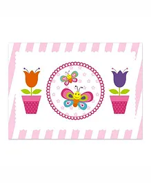 Prettyurparty Butterfly Table Mats- Pink