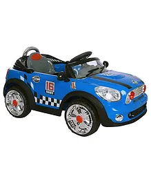 Marktech Battery Operated Mini Car Blue - JE118-BL