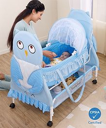 babyhug love teddy bassinet