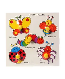 Little Genius - Wooden Insect Puzzle