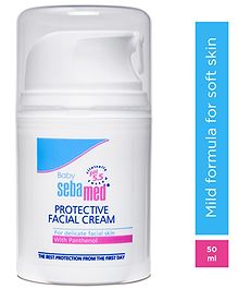 Baby Sebamed Protective Facial Cream|pH 5.5|Baby Face Cream|Vitamin E for Soft Skin|Ideal for salivary rashes|50ml