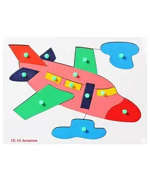Little Genius - Wooden Aeroplane Board