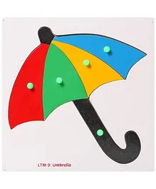Little Genius - Wooden Umbrella Puzzle  