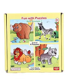 Anindita Fun With Puzzles Wild Animals I 