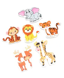 Anindita Toys Toddler Puzzles - Wild Animals 