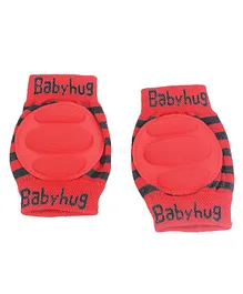 Babyhug Knee Protection Pads Protection Pads Red & Grey (Design May Vary)