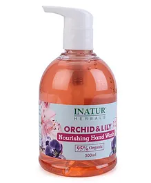 Inatur Herbals Orchid & Lily Nourishing Handwash - 300 ml