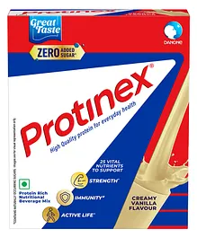 Protinex Health And Nutritional Drink Mix For Adults with High protein & 10 Immuno Nutrients Vanilla Delight - 250g