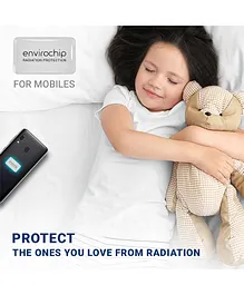 Envirochip Clinically Tested Radiation Protection Chip for Mobile - White