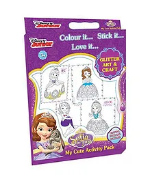 Sterling Sofia the First My Cute Activity Pack Glitter Art And Craft