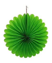 Funcart Paper Fan - Dark Green 