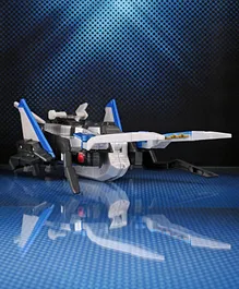 Power Rangers Beast Morphers Beast Jet Converting Zord Action Figure Toy - Blue
