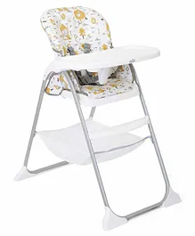 Joie Mimzy Snacker  High Chair Cosy Space Print - Yellow White