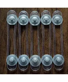 Blossom Child Proofing Multi Utility Latch Pack of 5 - Grey