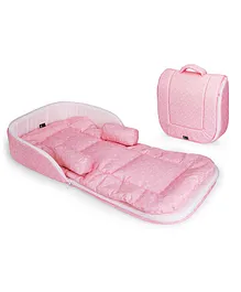 R for Rabbit Travel Friendly Infant Nest Bedding Set - Pink