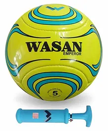 Wasan Emperor Football Size 5 with Pump - Yellow