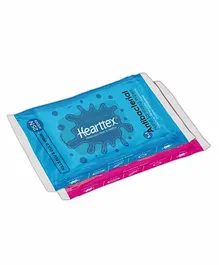 Hearttex Antibacterial Hand Sanitizing Wipes Pack of 2 Blue Pink - 25 Pieces Each