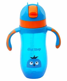 1st Step Twin Handle  Sipper Cup With Flip Lid Blue - 300 ml