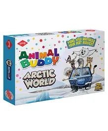 KAADOO Animal Buddy Arctic World Board Game Blue - 52 Pieces