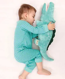 Mi Arcus Safari Snappy Soft Toy Green - Length 60 cm