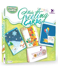 Toy Kraft Make Greeting Cards Kit - Multicolor