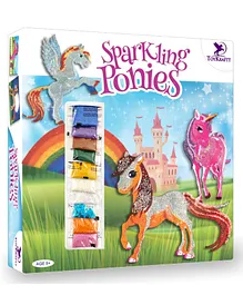Toy Kraft Sequin ans Sand Sparkling Ponies Activity Kit - Multicolor