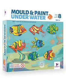 Toy Kraft Mould & Paint Underwater Activity Kit - Multicolor